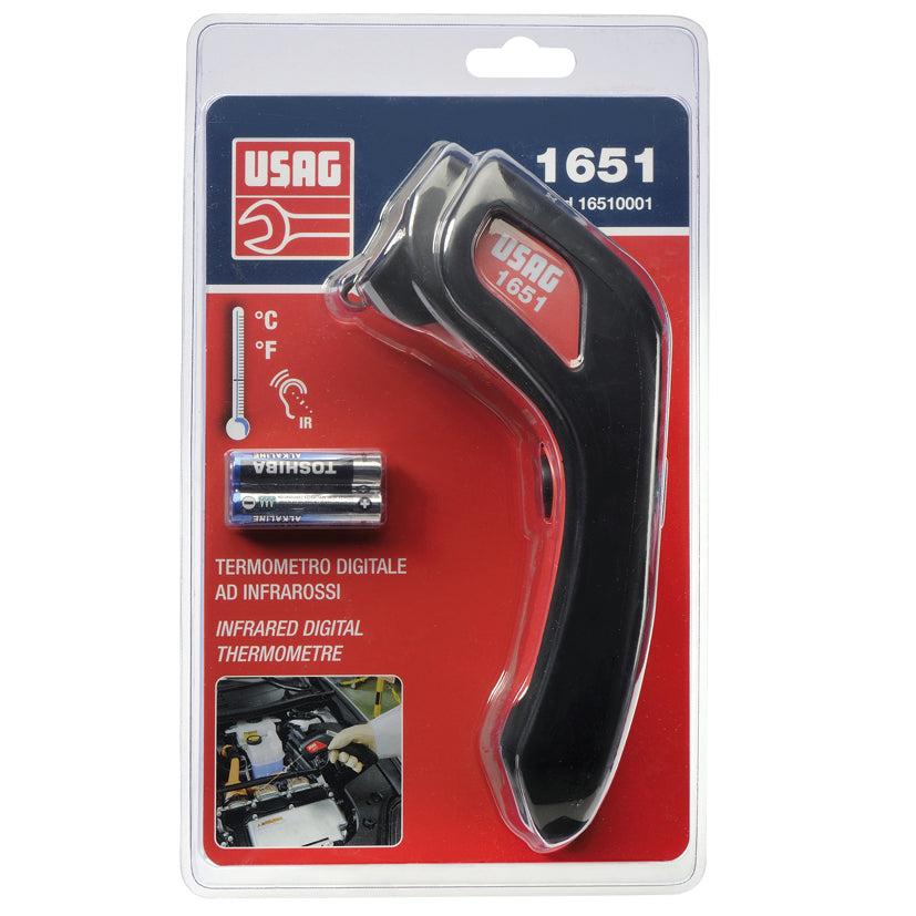 1651 - Digital Infrared Thermometer - Usag - U16510001 1651 - Digital Infrared Thermometer - Usag - U16510001
